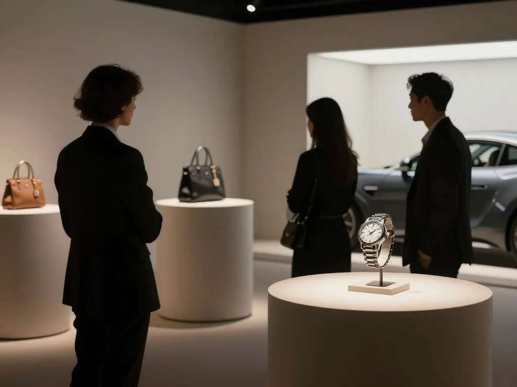 scène biens veblen marketing luxe