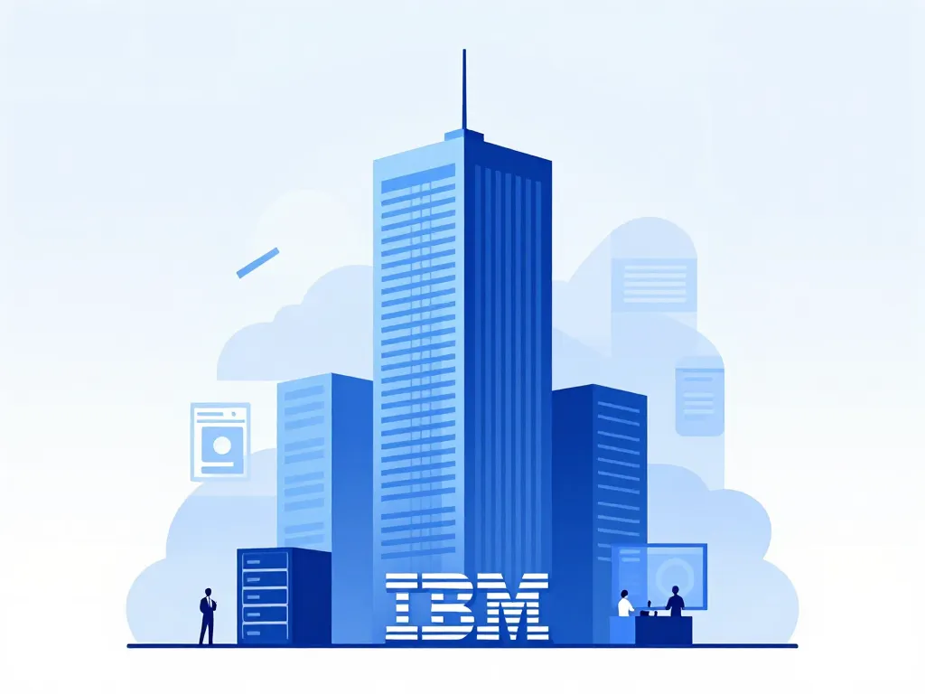 Big blue IBM image de marque transformation digitale