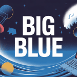 Illustration big blue concept IBM océan culture
