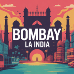 illustration symbolique bombay la india urbaine moderne