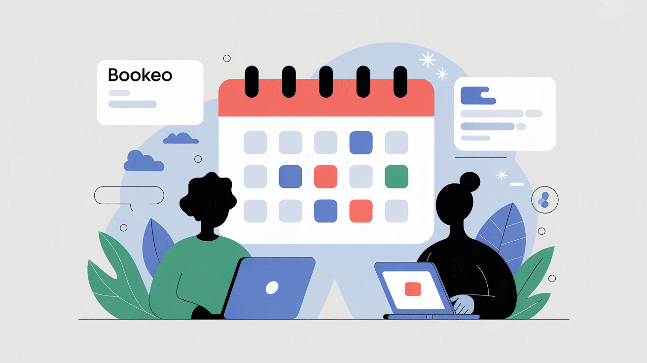 illustration réservation Bookeo petites entreprises