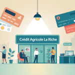 credit agricole la riche illustration agence accueil services