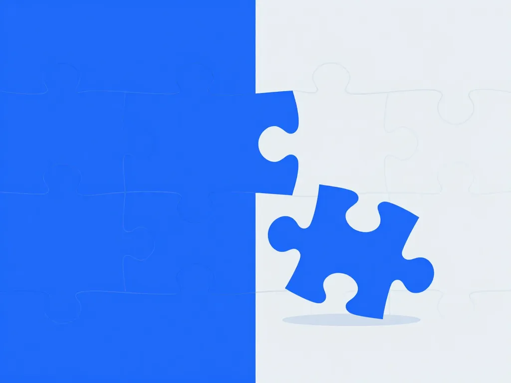 développement saas sur mesure comparé solution standard puzzle