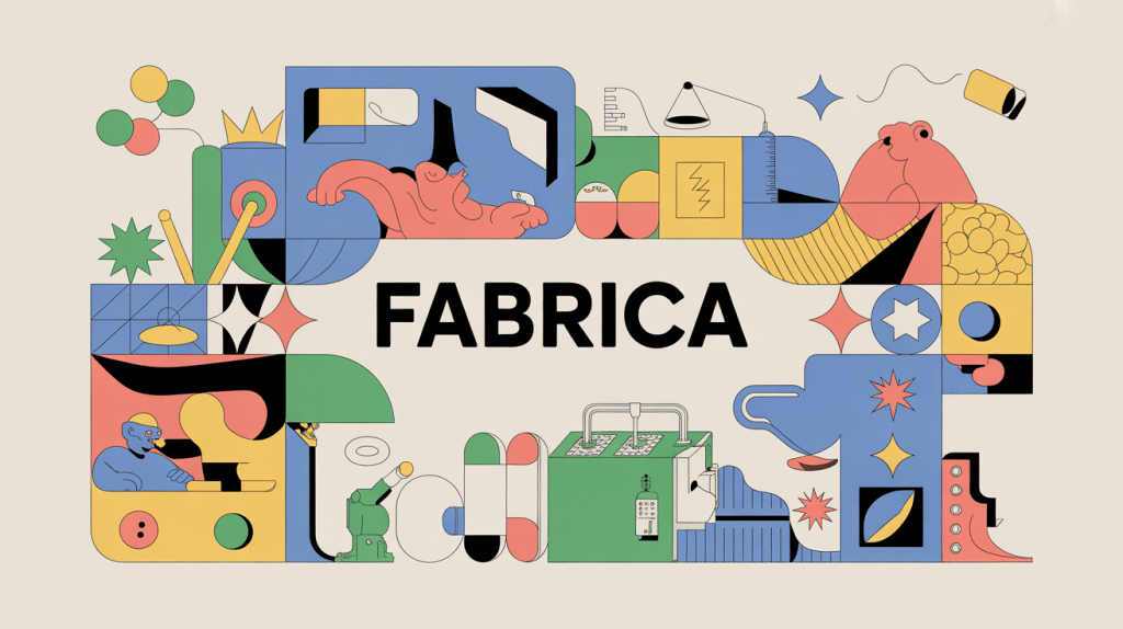 Illustration conceptuelle Fabrica ateliers plateformes