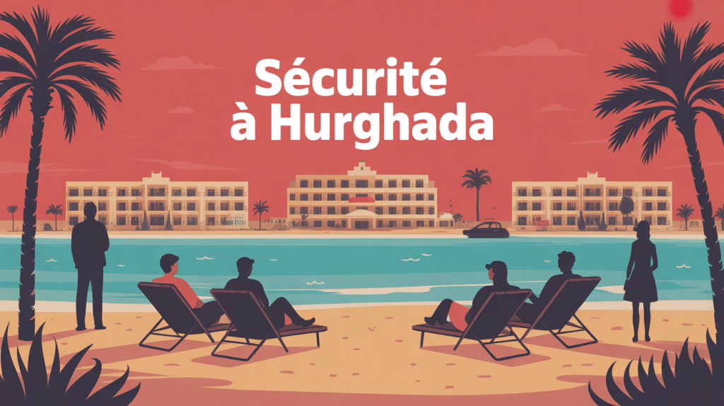 hurghada ville dangereuse sécurité hôtels palmiers mer rouge