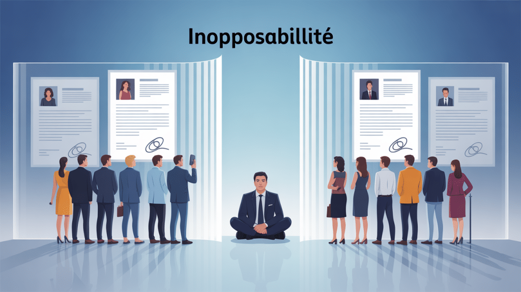 inopposable mur protection tiers illustration