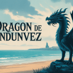 Le dragon de Landunvez face à l’océan