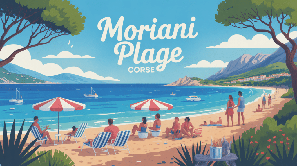 moriani plage corse station balnéaire familiale mer montagne