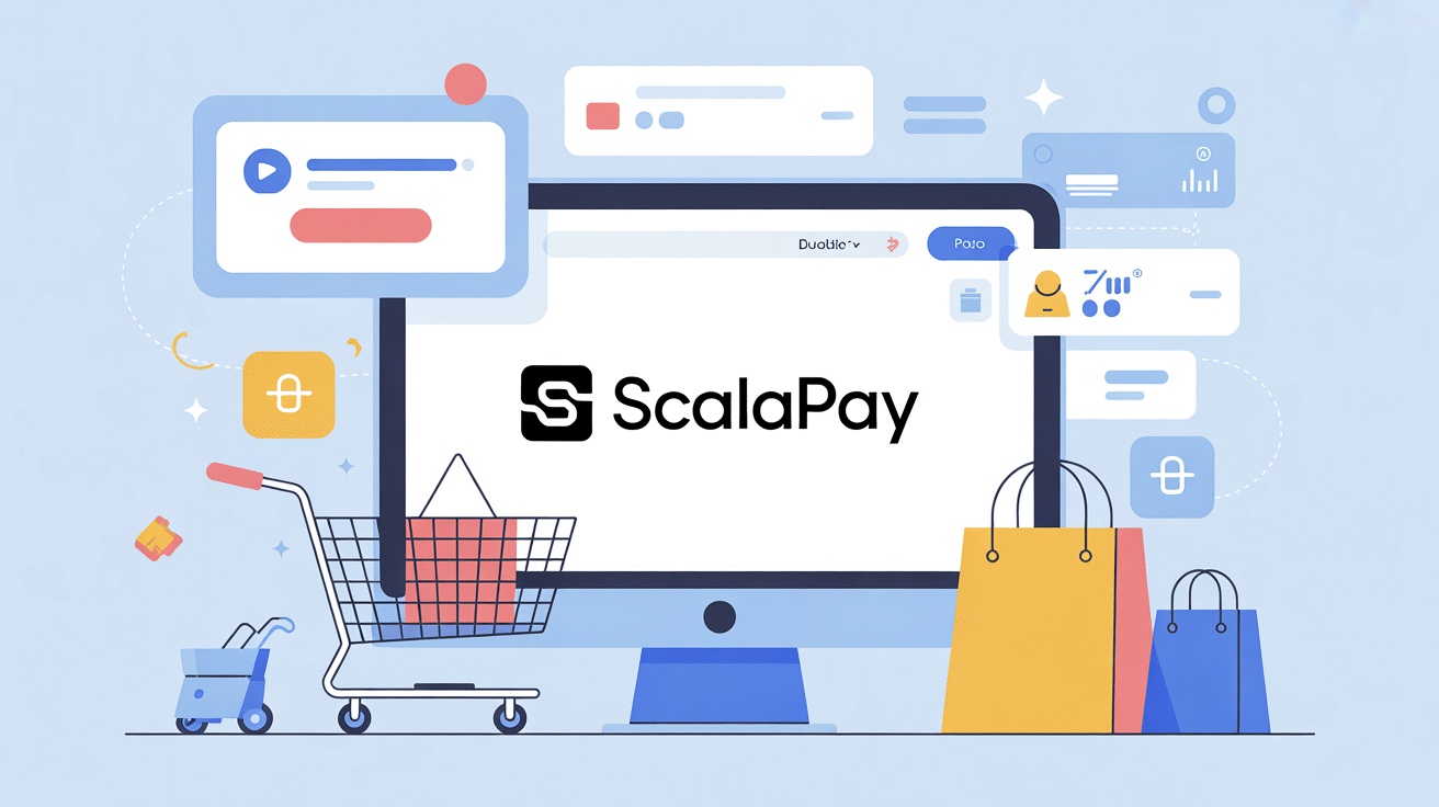 illustration site avec paiement scalapay intégration