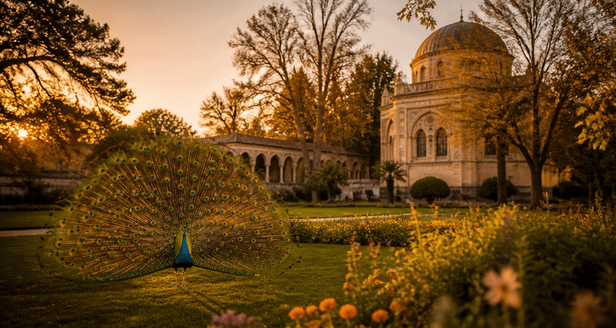 activité tarbes Jardin Massey paon