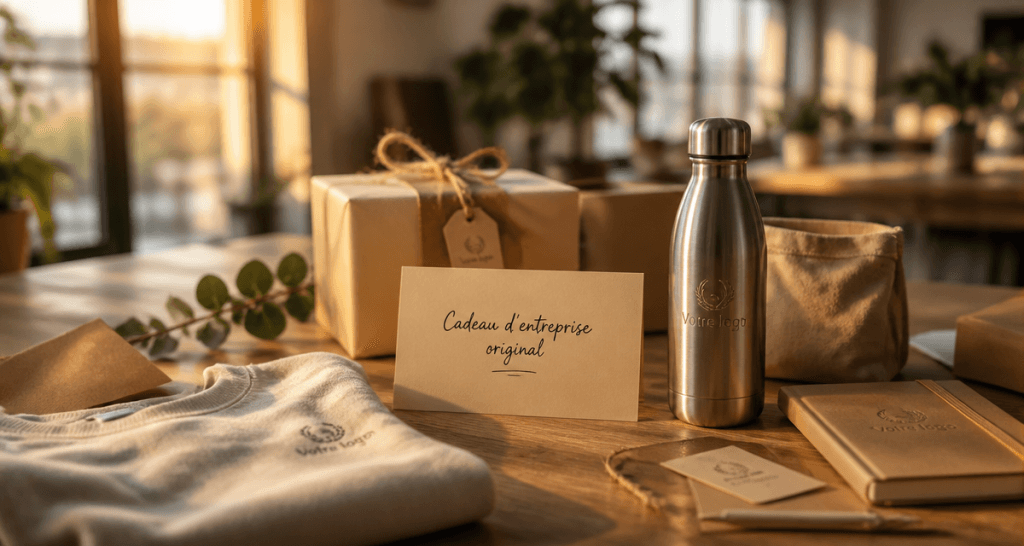cadeau entreprise original sur table