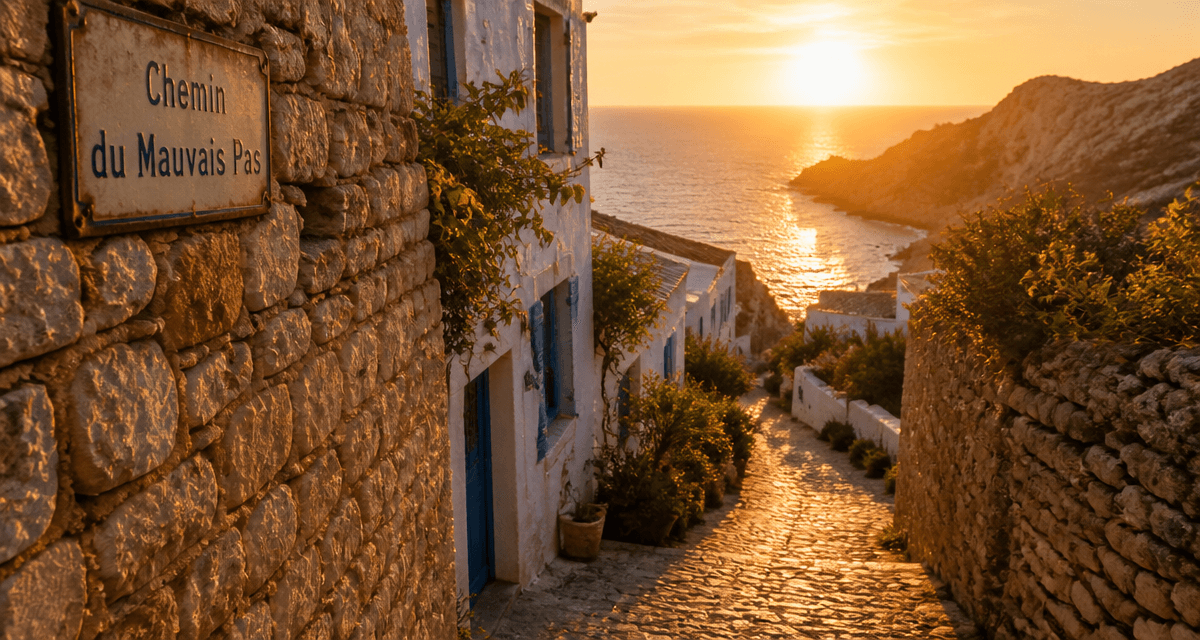 chemin du mauvais pas marseille ruelle mer