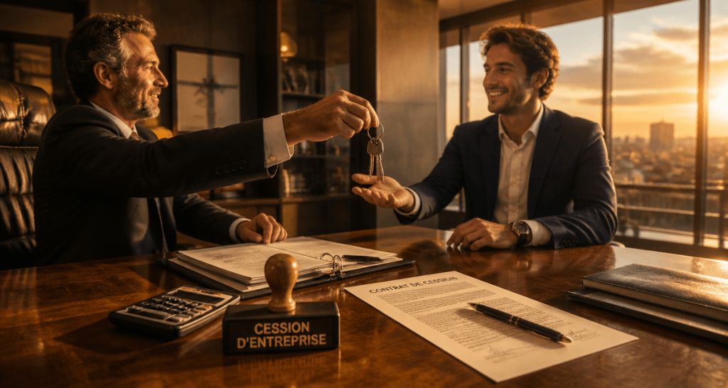 Comment vendre son entreprise passation clés bureau