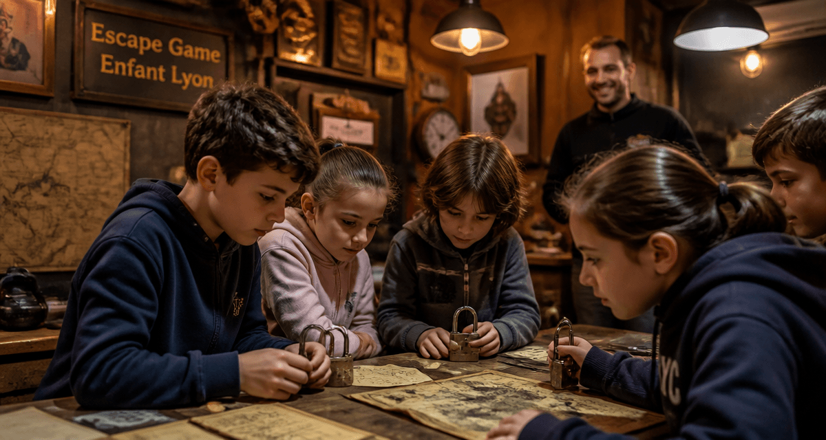 escape game lyon enfant groupe indices
