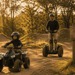 gyroparc enfant sur quad et adulte en segway