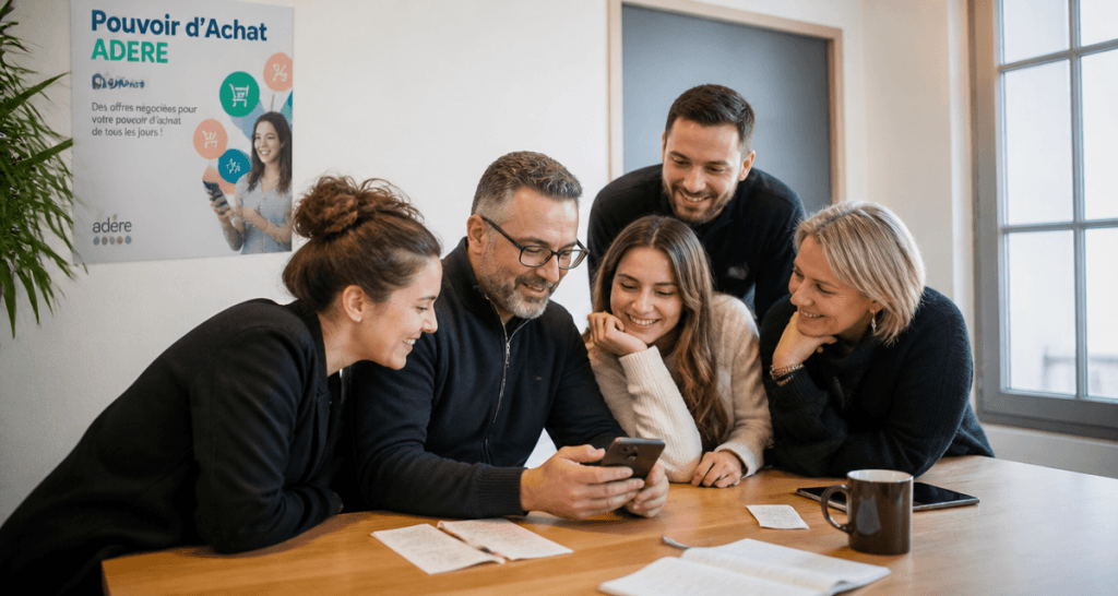 Hello ADERE salariés découvrent offres application