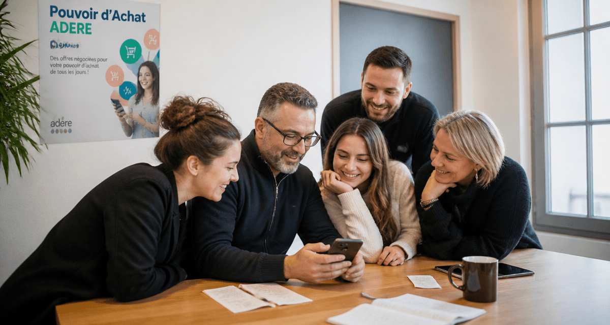 Hello ADERE salariés découvrent offres application