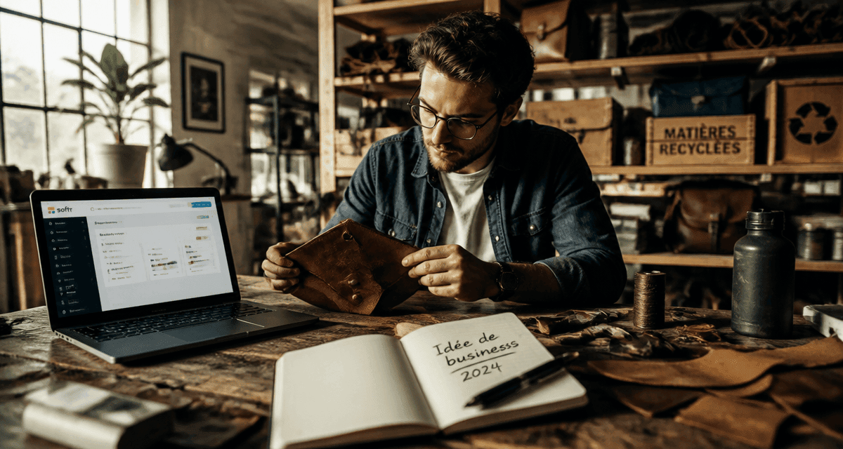 idee de business 2024 entrepreneur maroquinerie