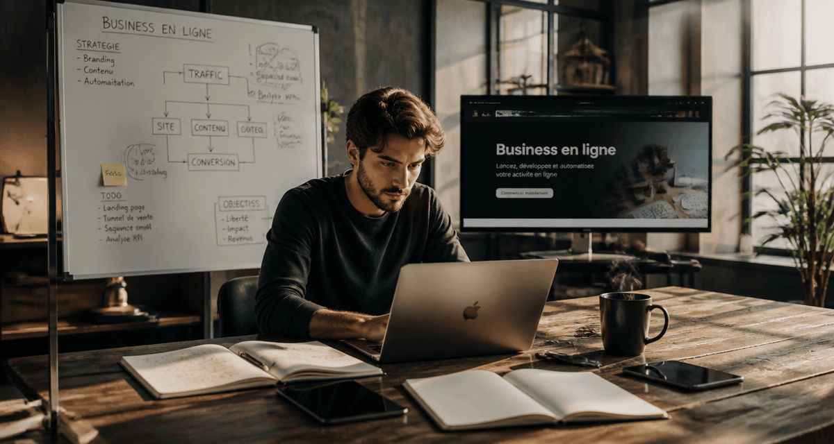lancer un business en ligne entrepreneur