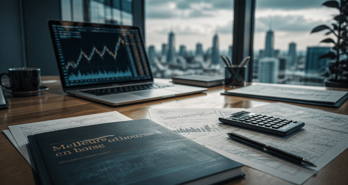 meilleur action bourse ordinateur graphique financier
