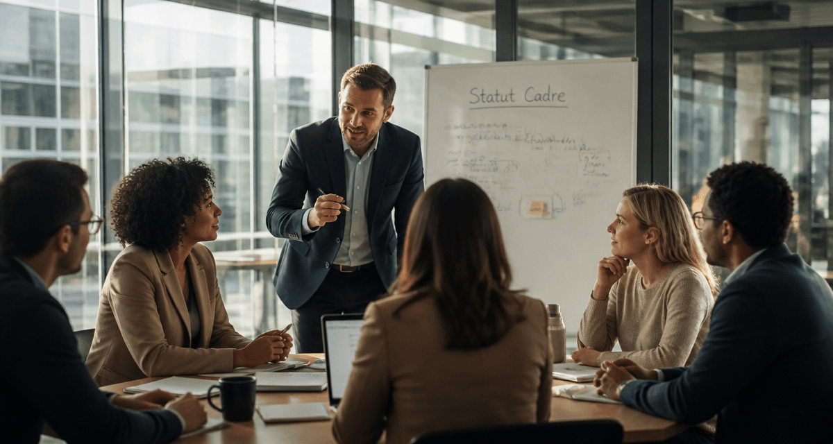 metier cadre anime reunion open space