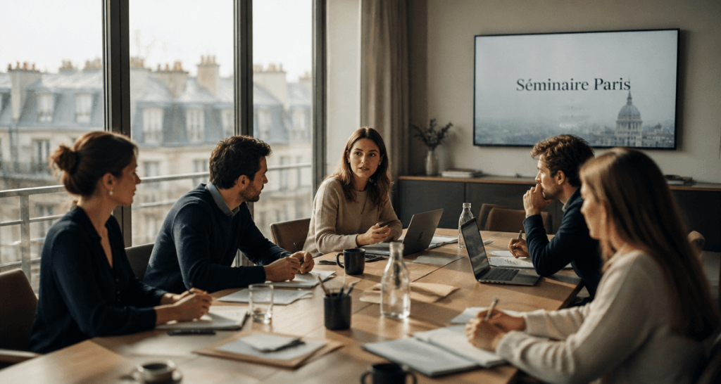 organisation séminaire à Paris salle moderne