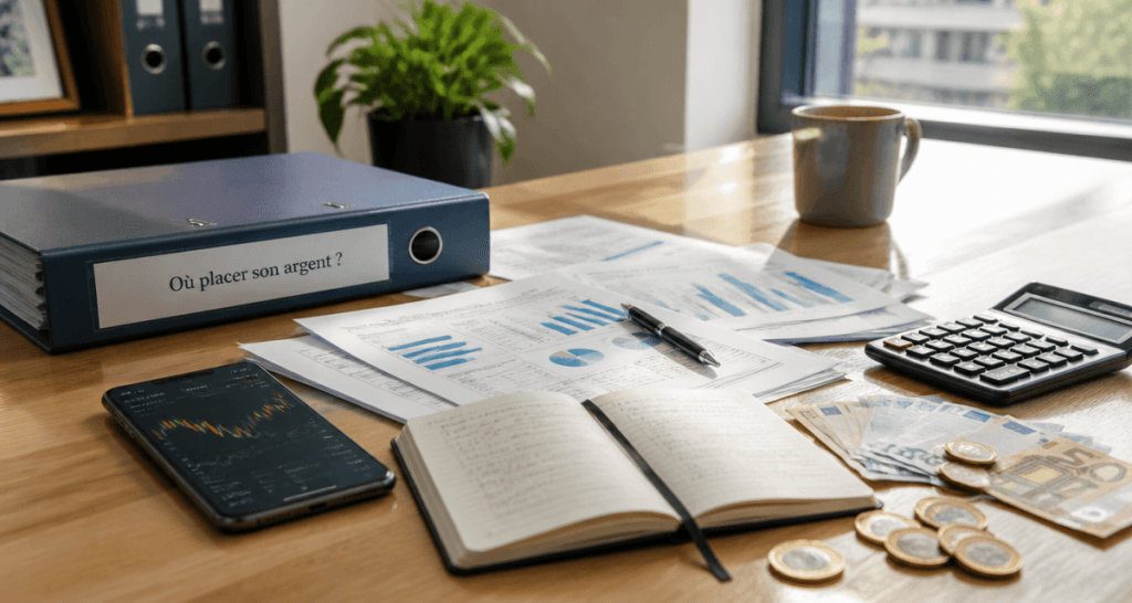 ou mettre son argent bureau documents euros