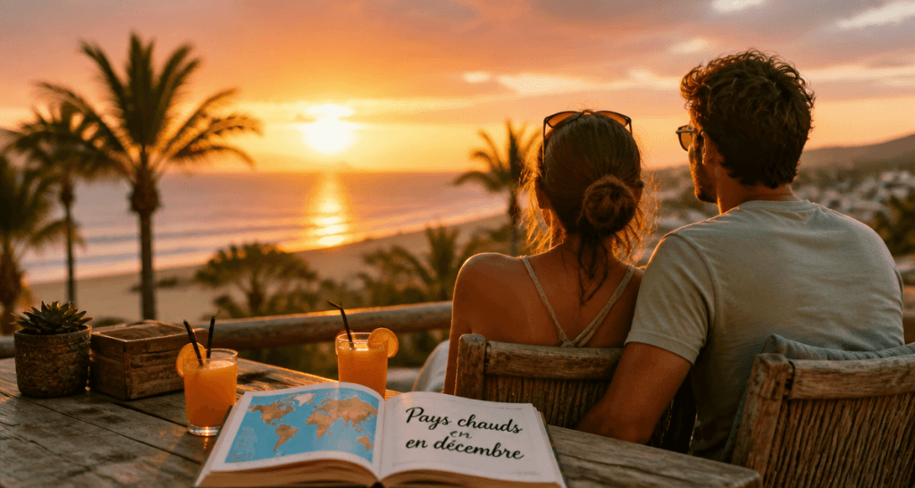 couple terrasse Fuerteventura pays chaud en décembre pas cher