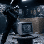 rage room lyon protection batte écran