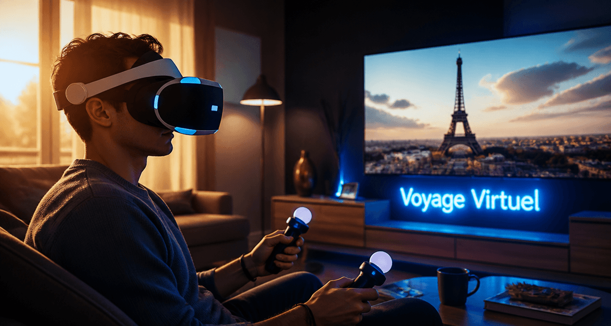 réalité virtuelle voyage salon