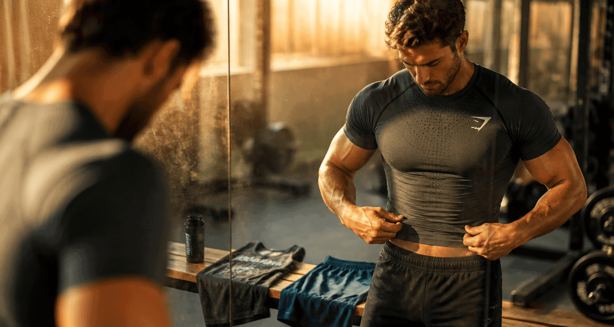 vetement musculation pour homme t-shirt compression