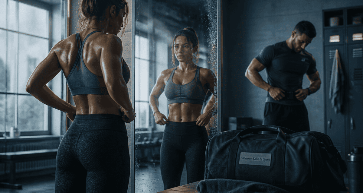vetement pour salle de sport femme legging homme ceinture