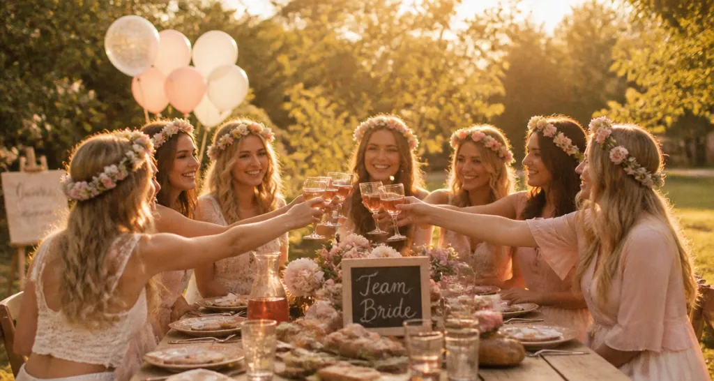 activités evjf groupe femmes brunch extérieur