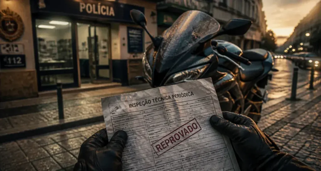 Contrôle technique moto Portugal annulé en 2024