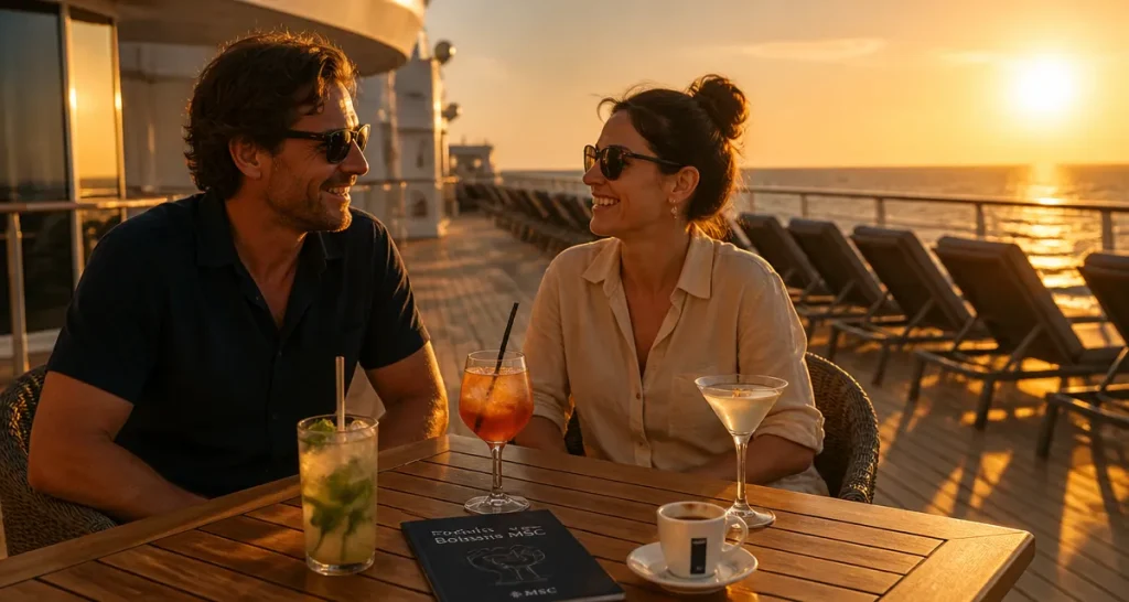 faut il prendre le forfait boisson msc croisiere couple cocktails