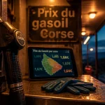 Prix gasoil en corse : station et carte des prix par zones