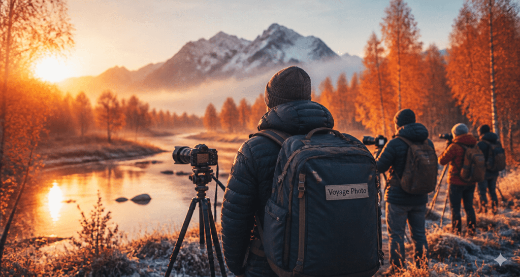 voyage photos groupe photographes plaine nordique