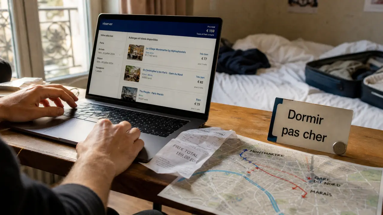 Dormir pas cher en voyage : reçu et plan pour une auberge économique