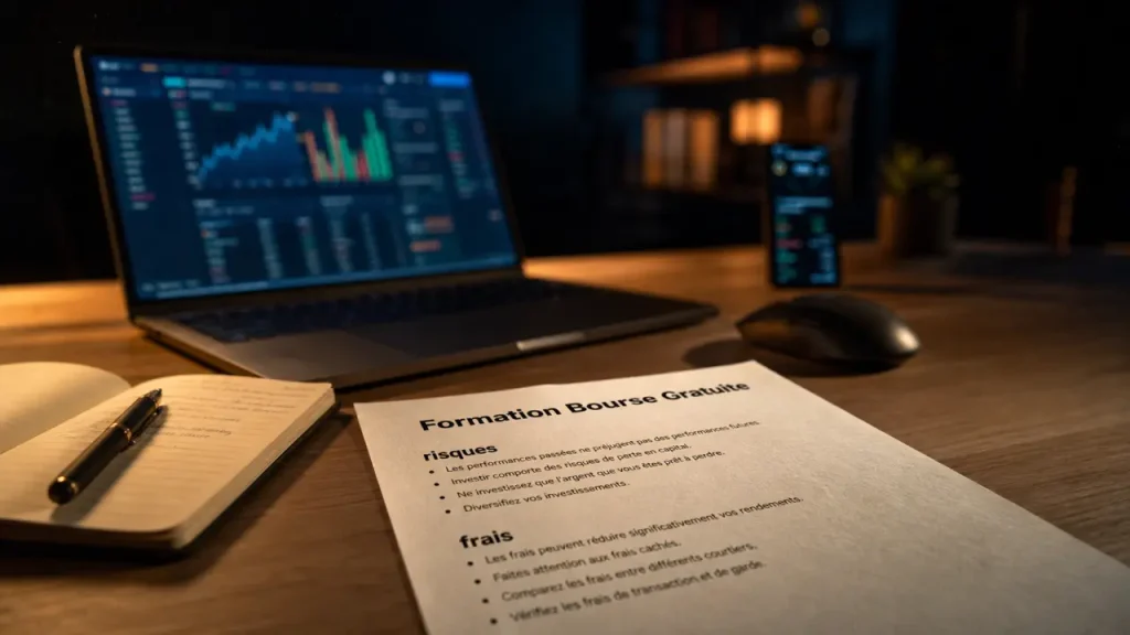 Formation bourse gratuite en ligne : les bases, les formats et les pièges à éviter