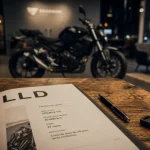 Moto en LLD sans apport : mensualité maîtrisée