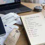 Organiser son voyage étape par étape : passeport, billets et carnet de voyage