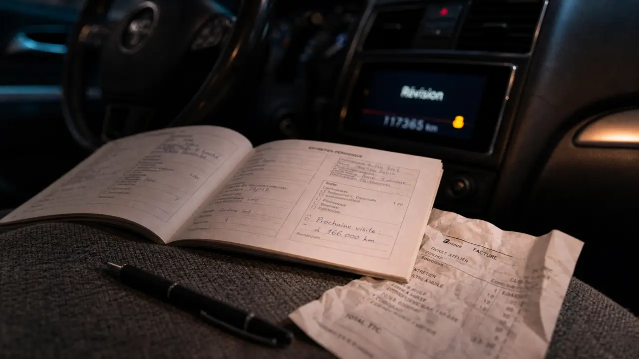 Quand faire revision voiture : carnet entretien 1 an 15 000 km