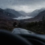 Road trip en écosse: itinéraire dans les Highlands, vue pluie et Glencoe
