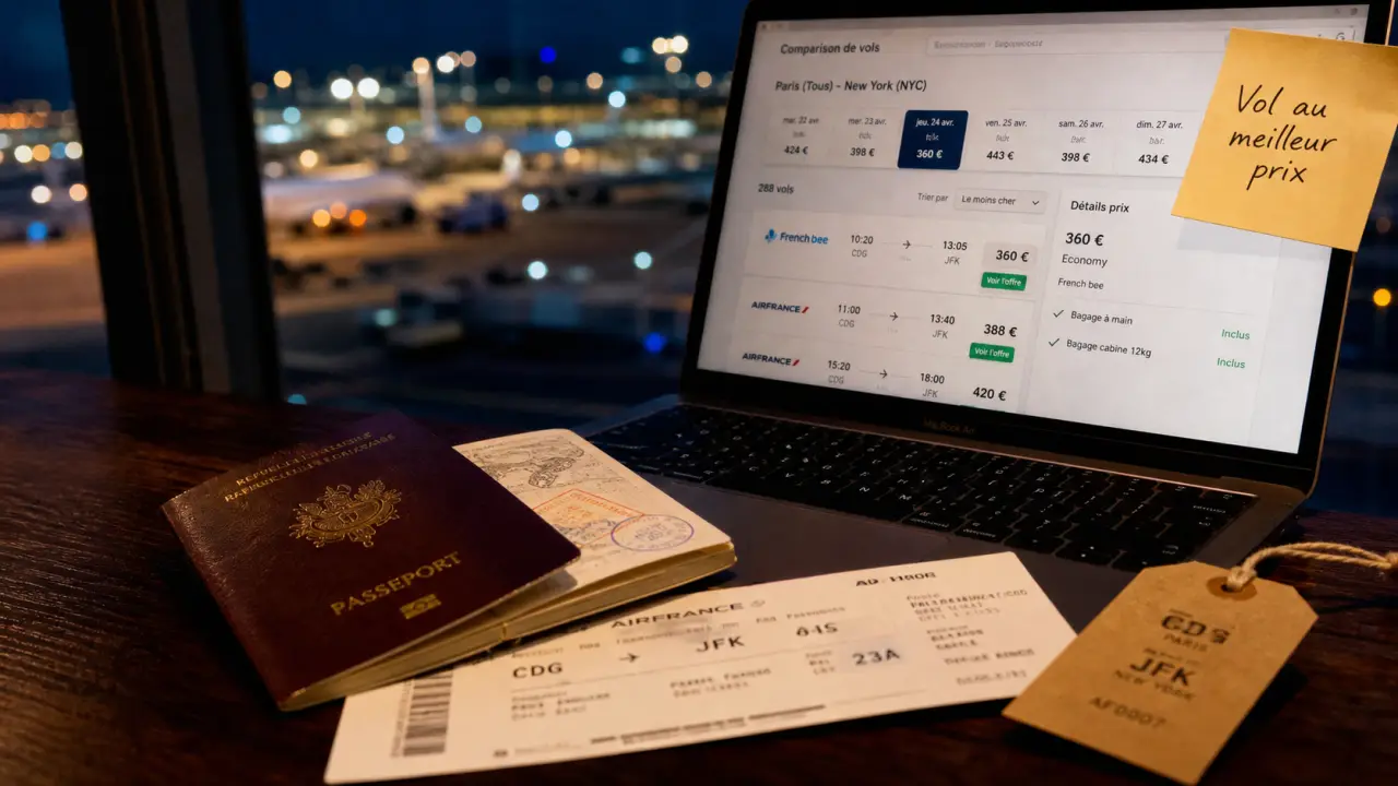 Trouver un vol au meilleur prix : comparer charter, low cost et frais de vol