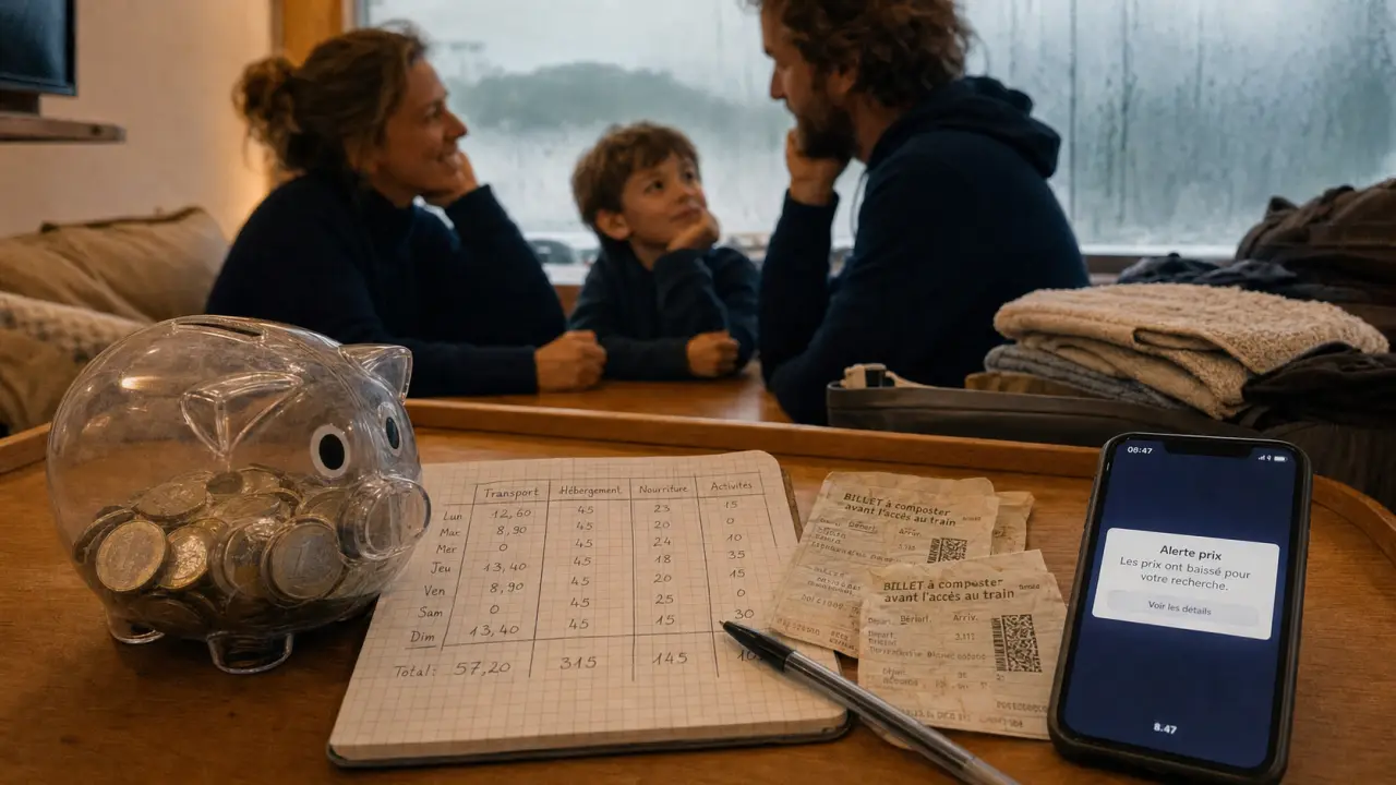 Voyager avec des enfants sans se ruiner : 400 € d’épargne pour transports, hébergement et activités