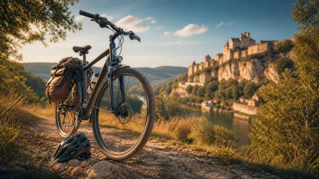 40 km et 450 m de dénivelé : les châteaux de la Dordogne à vélo, entre Beynac, Domme et La Roque-Gageac