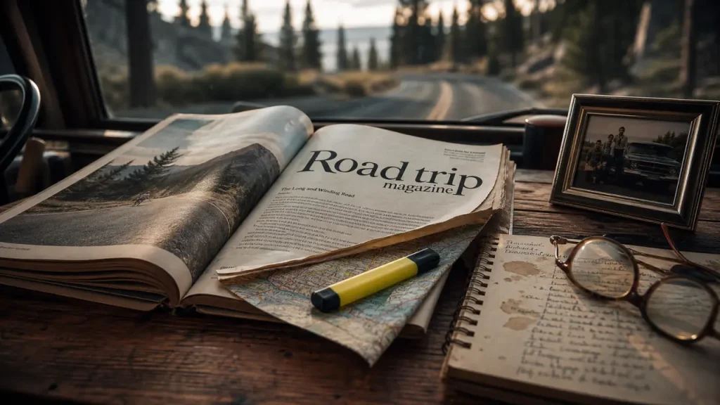 Road trip magazine : l’inspiration papier qui aide à construire un itinéraire réaliste