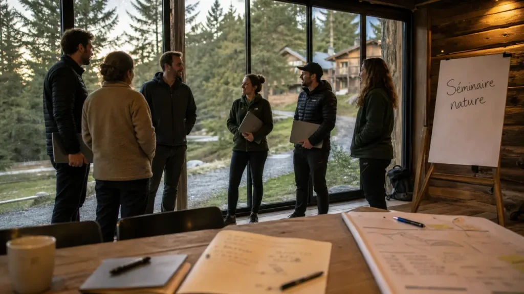 Séminaire nature : lieu accessible, Wi-Fi haut débit et vraie déconnexion au vert