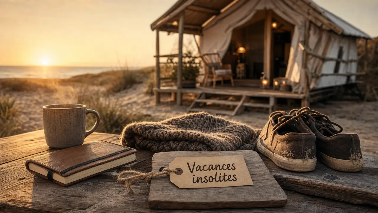 Vacances insolites en France : cabane, yourte ou ocres, vue océan