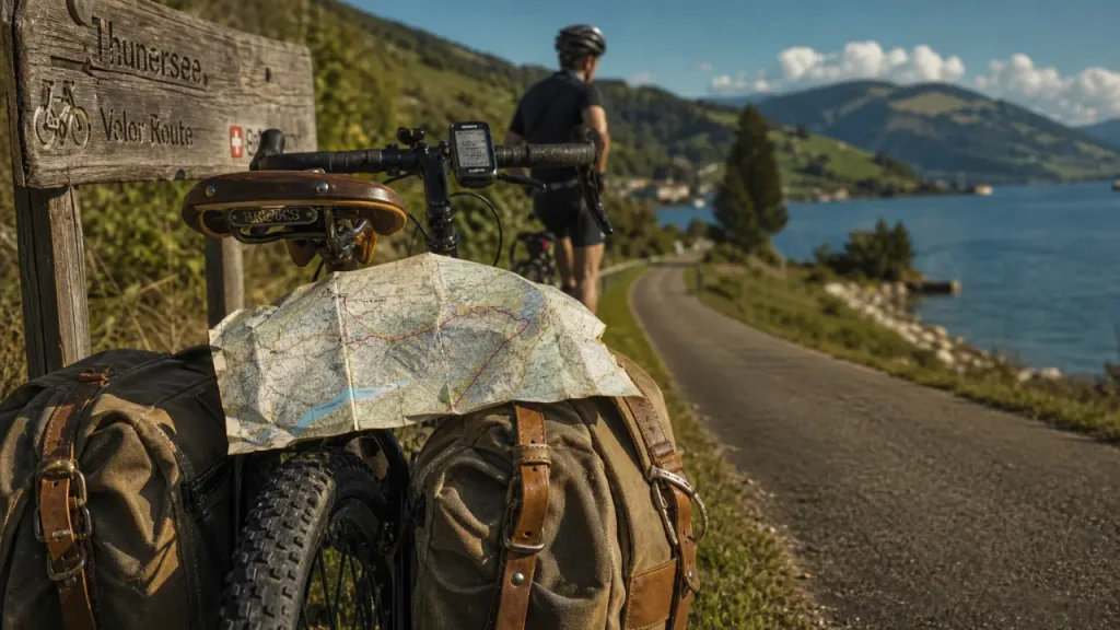 Voyager à vélo en Suisse sans se tromper : véloroutes, dénivelé et trains